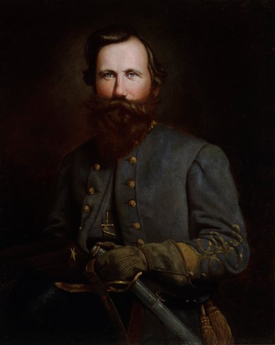 Portrait of James Ewell Brown Stuart, 1869 by Thomas Hovenden